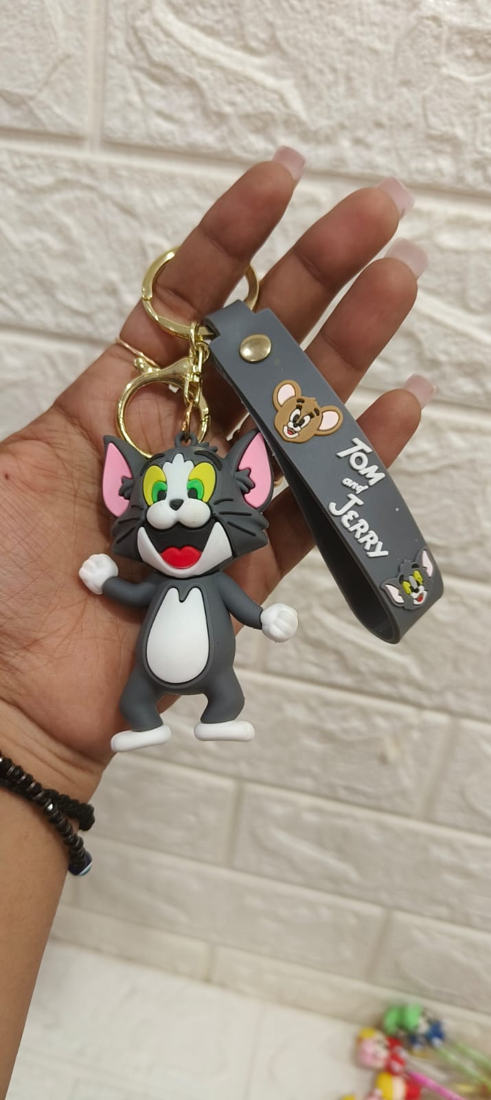 Tom and Jerry Key Ring