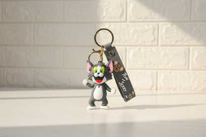 Beautiful Tom and Jerry Key Ring