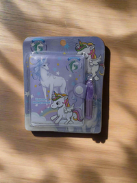 Unicorn Mini Diary And Pen