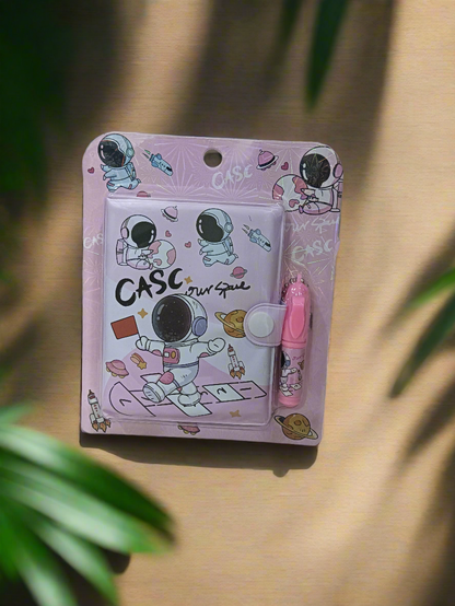 Space Mini diary And Pen