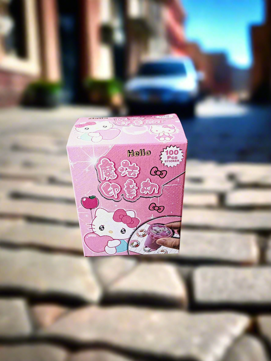 Kitty Stamp Sticker