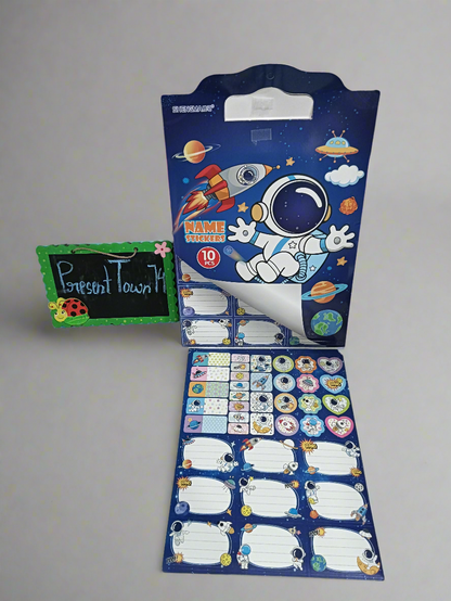 Name Slip and Stickers pack