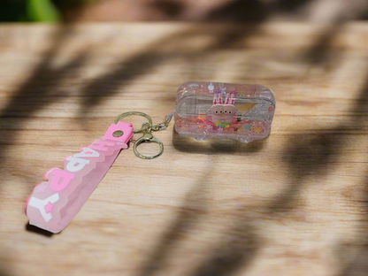 Labubu Water Keychain