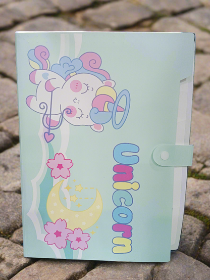 Unicorn Kids Folder