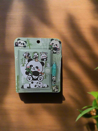 Panda Mini Diary And Pen