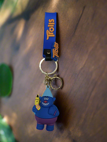 Smurf Keychain