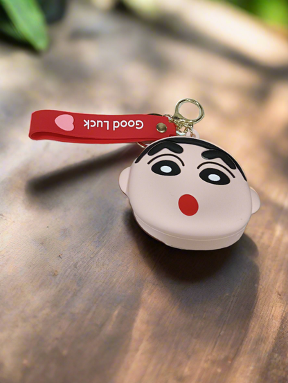 ShinChan mini pouch cum keychain