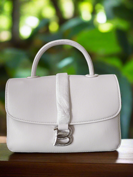 White Handbag