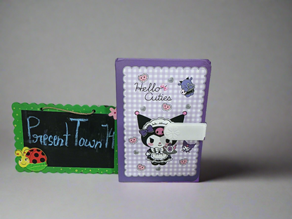 Kuromi Lock Diary with Pen