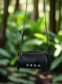 Black Handbag with Strap