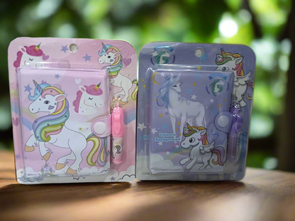 Unicorn Mini Diary And Pen