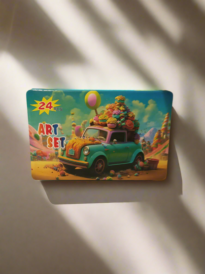 24 Pieces Art Set
