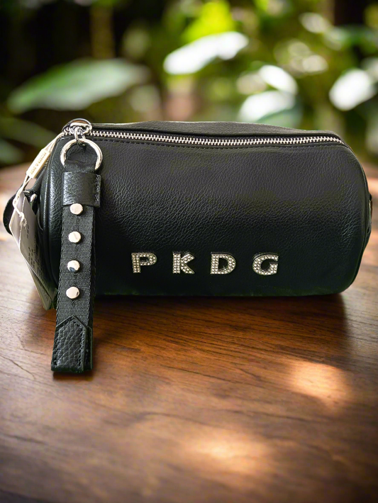 Black Handbag with Strap