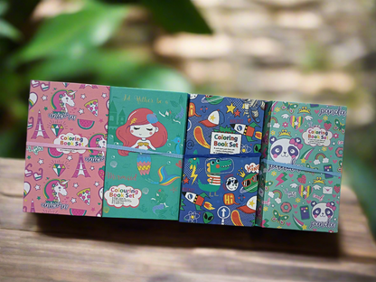 Color cum Scratch Book