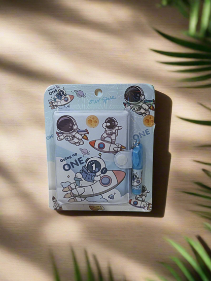 Space Mini diary And Pen