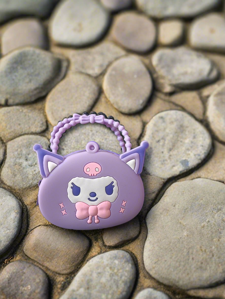 Kuromi Silicone Coin Pouch