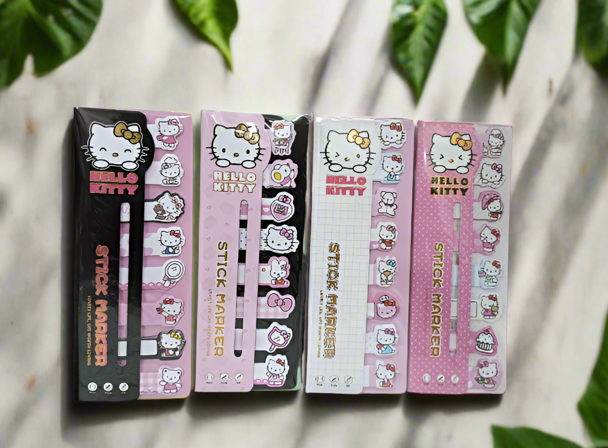 Kitty sticky notes