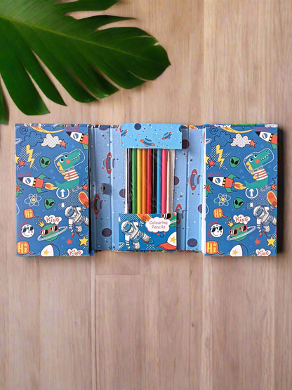 Color cum Scratch Book