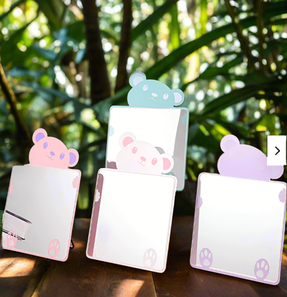 Teddy Bear Theme Table Mirror