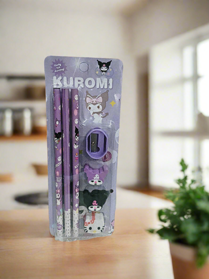 Kuromi Stationery Kit