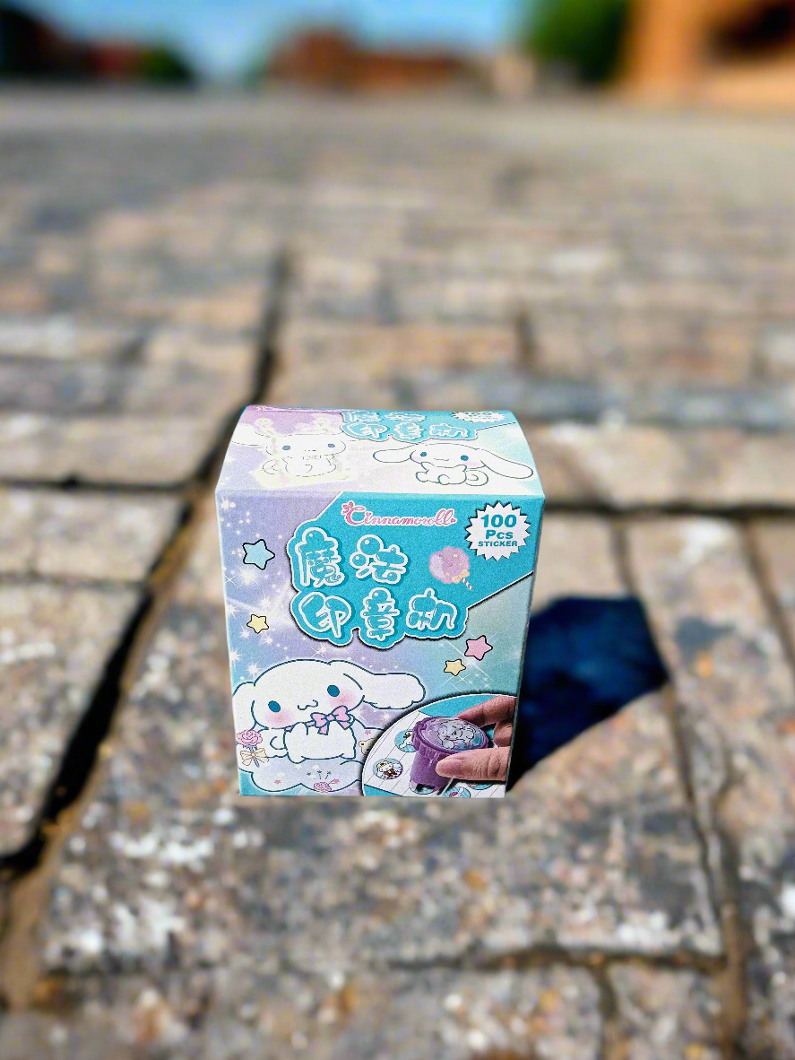 Bunny Stamp Sticker