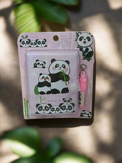Panda Mini Diary And Pen