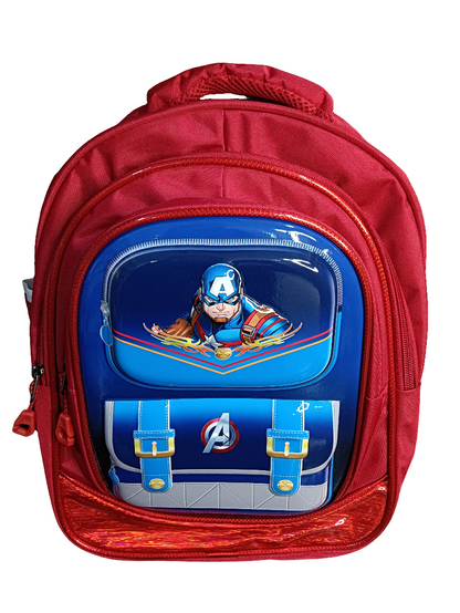 Captain America School Bag ( 15 Inches)