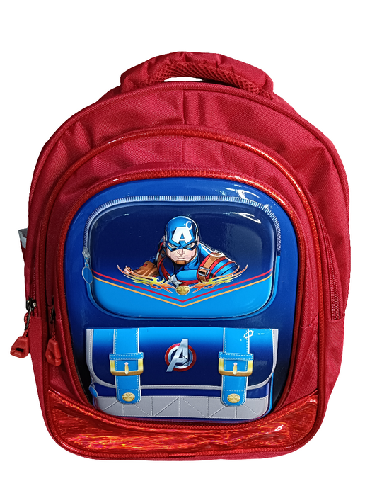 Captain America School Bag ( 15 Inches)
