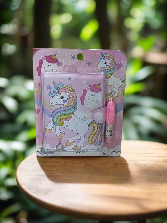 Unicorn Mini Diary And Pen