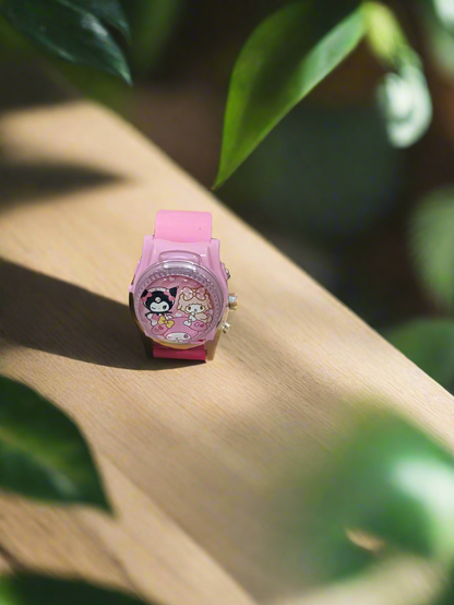 Digital Spinner Wrist Watch