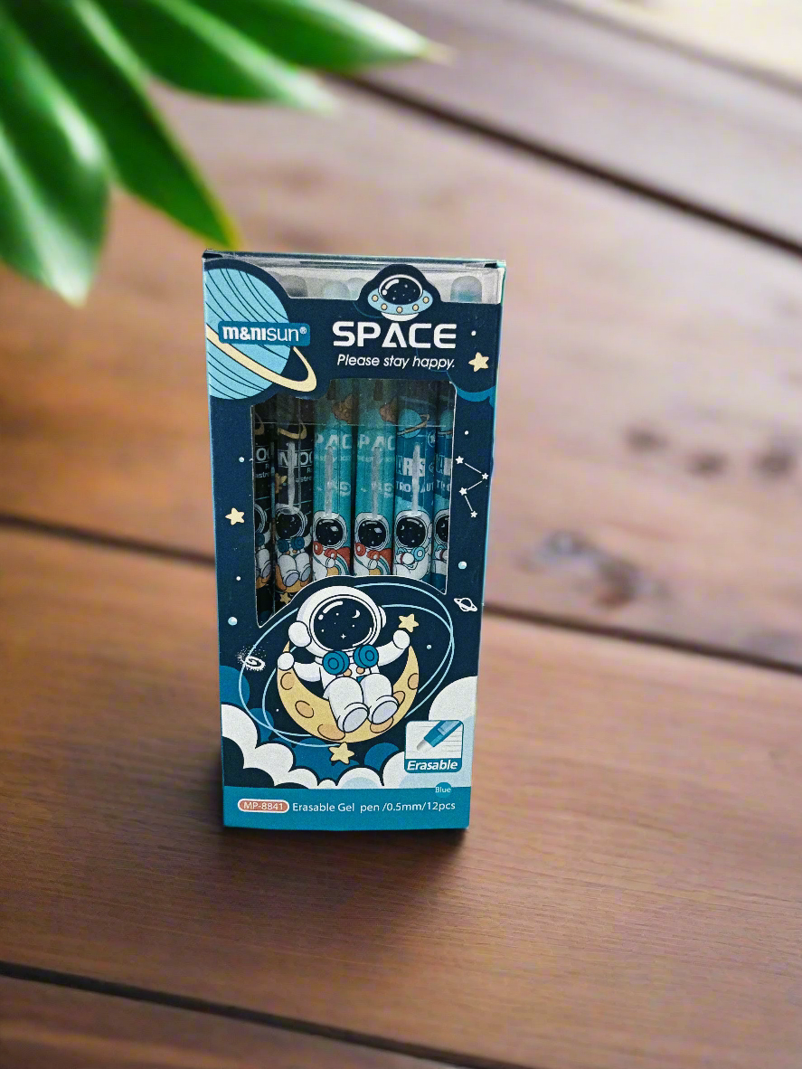 Space Erasable Pen pack of 12