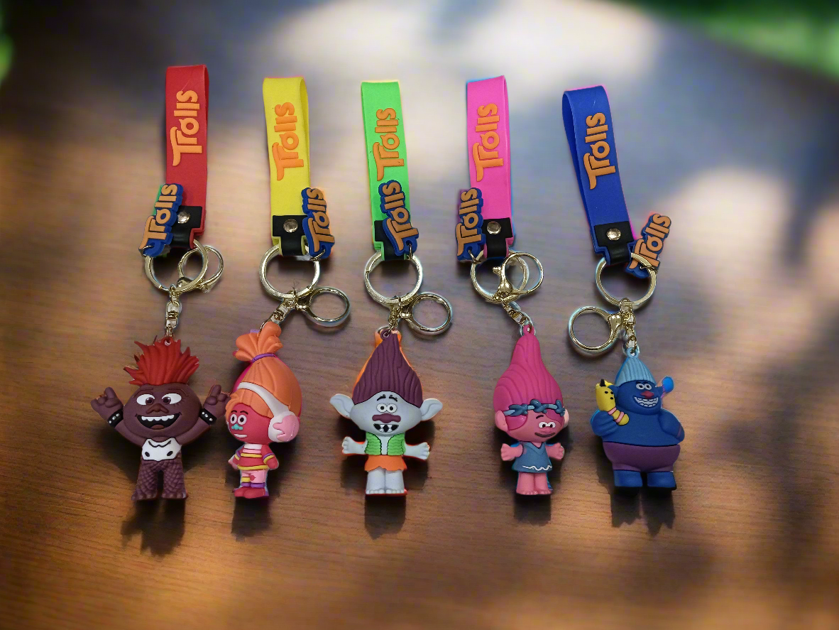 Smurf Keychain