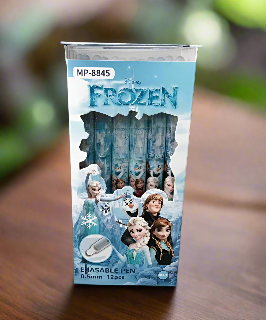 Frozen Erasable Pen pack of 12