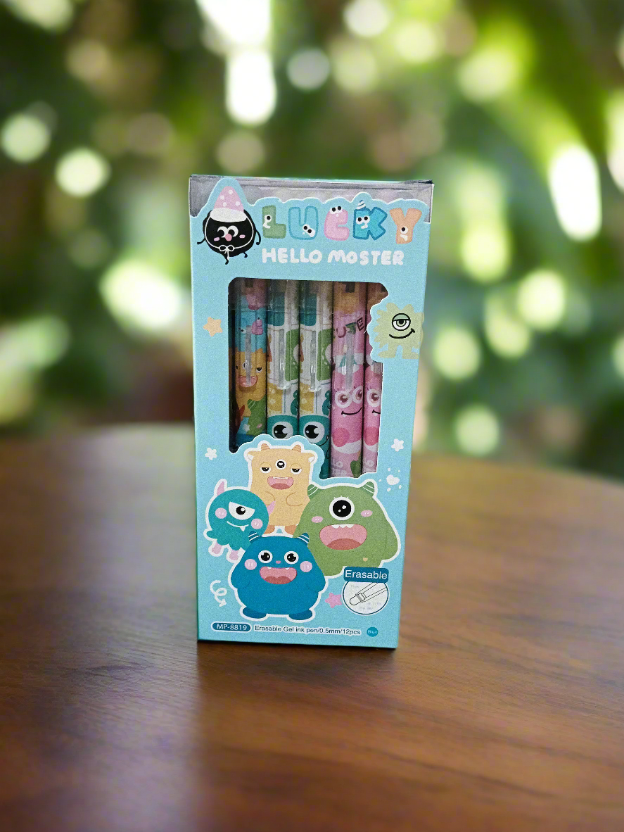 Monster Erasable Pen pack of 12