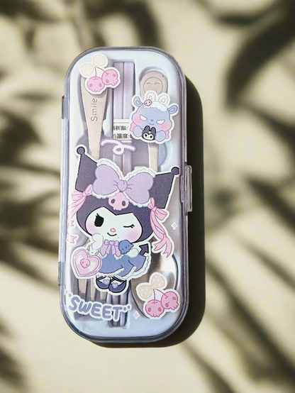 Kuromi Cutlery