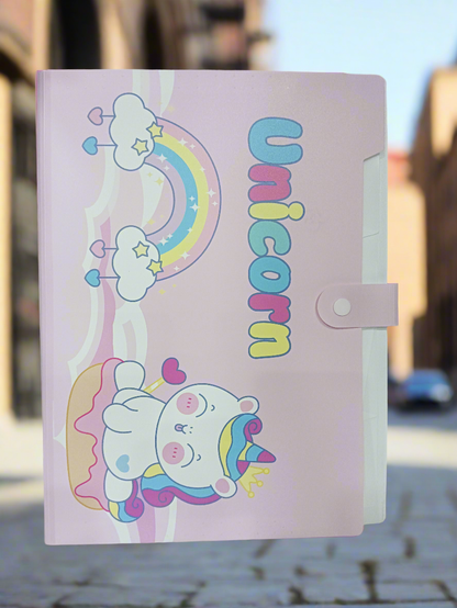 Unicorn Kids Folder