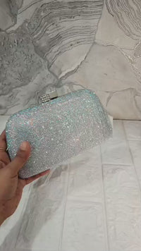 Silver Clutch Bag