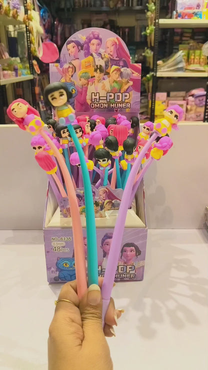 Kpop Flexible Gel pens