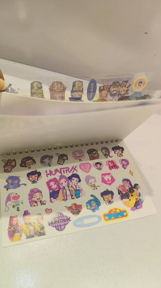 Kpop Sticker Book