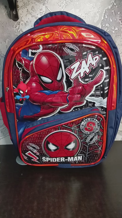 Spider-Man School Bag with Light