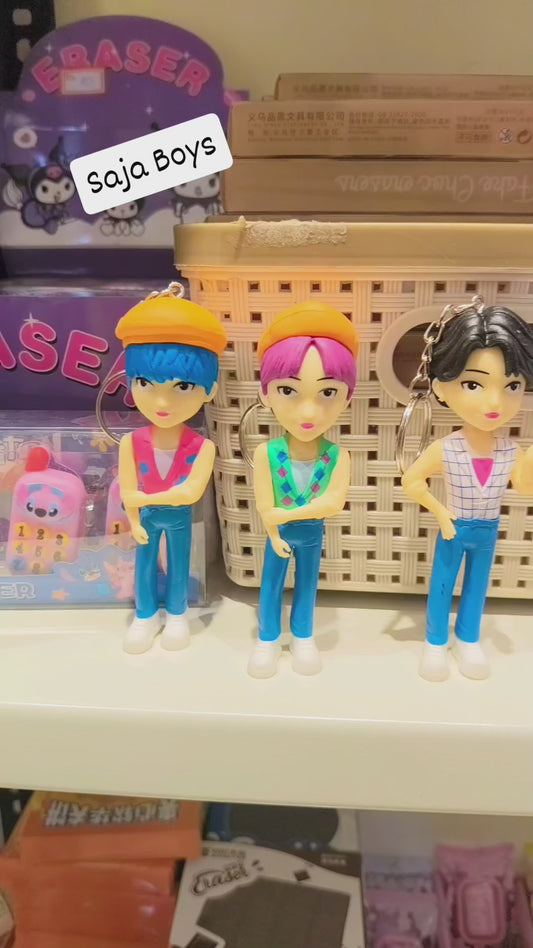 Saja Boys Keychains cum Figures