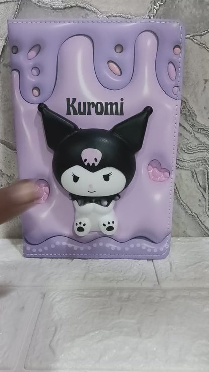 Adorable Kuromi Squishy Diary