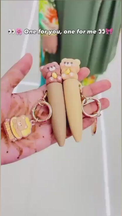 Cute Character Twin Pen Set | Smooth Writing & Fun Stationery