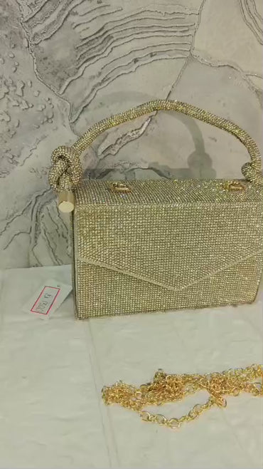 Golden Glitter Purse