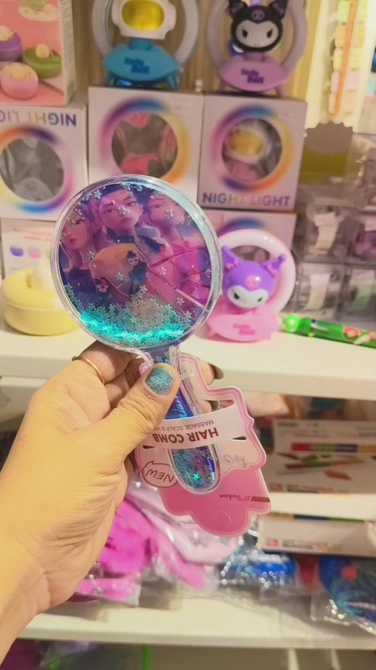 K-pop theme Hairbrush