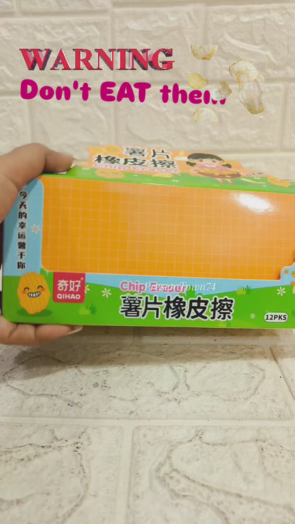 Chips Eraser for Kids