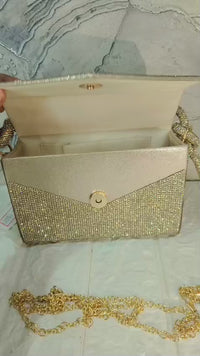 Golden Glitter Purse