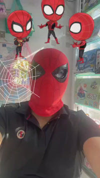 Spider Man Mask with Blinking Eyes