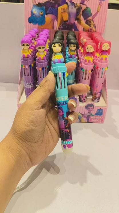 Kpop 10 in 1 pen