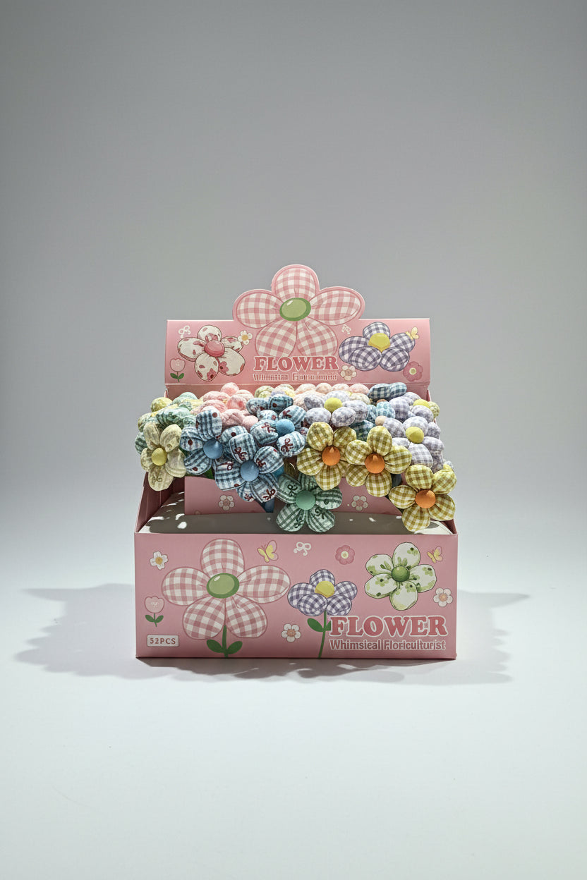 Patterned Flower Pens | Aesthetic Floral Gel Ink Pens